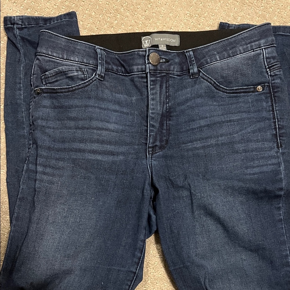 Wit & Wisdom Women's Dark Blue Jeans
